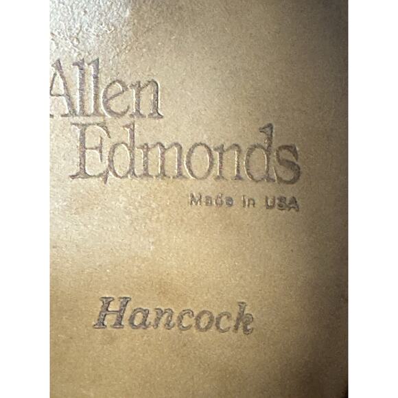 ALLEN EDMONDS 8464 Hancock Split Toe Leather Oxford Shoes Size 10D Made USA main image 7